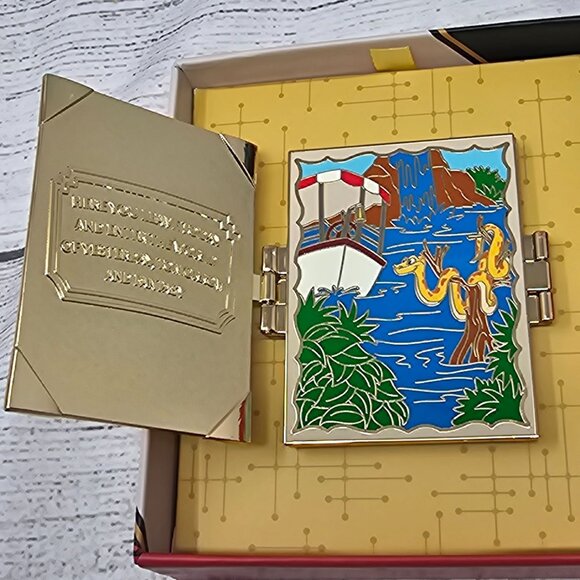 NEW! Disneyland Goofy Exploring Frontierland & Adventuraland Z fold LE 250 Pin A - Picture 4 of 6